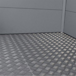 Revêtement de sol en aluminium anti-dérapant pour abri Eleganto 3030 Telluria