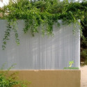 Canisse PVC double face renforcée 1,2x2,5m - coloris blanc - Jet7garden