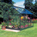 Serre de jardin 5m² en aluminium et verre trempé Popular - Halls