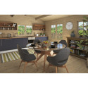 Abri de jardin en bois massif 19,82m² Elista – Forest Style