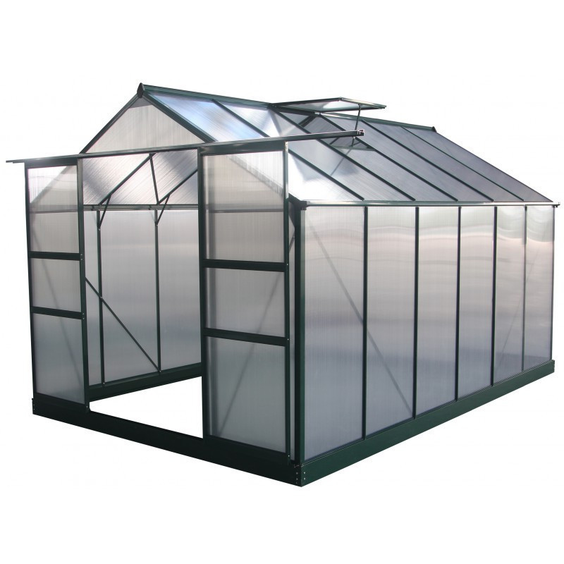 Jeu complet de plaques de polycarbonate 4mm pour serre de jardin 9,13m² Green Protect