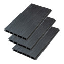 Lames de clôture 176x15,5 cm en bois composite co-extrudé Compolife - Anthracite