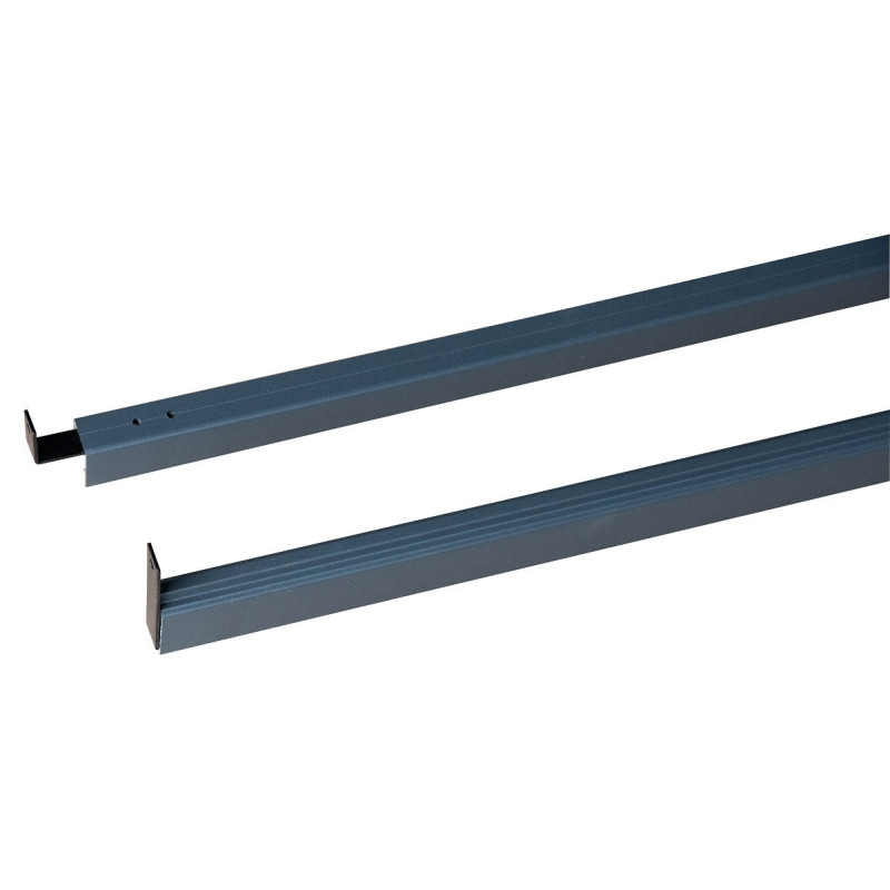 Rails de finition haut et bas aluminium pour clôture Compolife