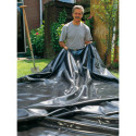 Bâche PVC largeur 6m épaisseur 0,8mm pour bassin de jardin - Longueur à la découpe - Ubbink