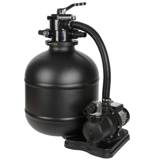 Filtre à sable pour piscines jusque 24m³ avec pompe 250W et pré-filtre Water’Clip