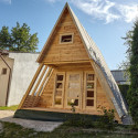 Maison en bois isolée - TYPE A - 18m² surface habitable - Gardy Shelter