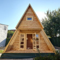 Maison en bois isolée - TYPE A - 18m² surface habitable - Gardy Shelter