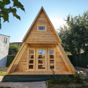 Maison en bois isolée - TYPE A - 18m² surface habitable - Gardy Shelter