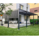 Pergola bioclimatique XXL 32,63m² en « L » - HABRITA