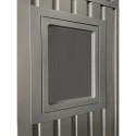 Abri de jardin en acier galvanisé Roka 4,08m² + kit d'ancrage - X-Métal