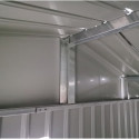 Abri de jardin en acier galvanisé Roka 9m² - X-Métal