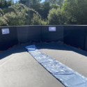 Piscine rectangulaire Bréhal 160x320cm en composite PVC/CHANVRE Justaposé