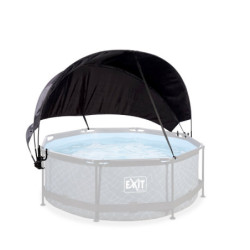 Voile d'ombrage de piscine hors sol ronde diam 244cm – Exit Toys