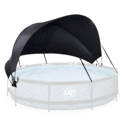 Voile d'ombrage de piscine hors sol ronde diam 360cm – Exit Toys