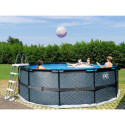 Piscine hors sol ronde Stone ø450x122cm avec pompe filtrante – Exit Toys