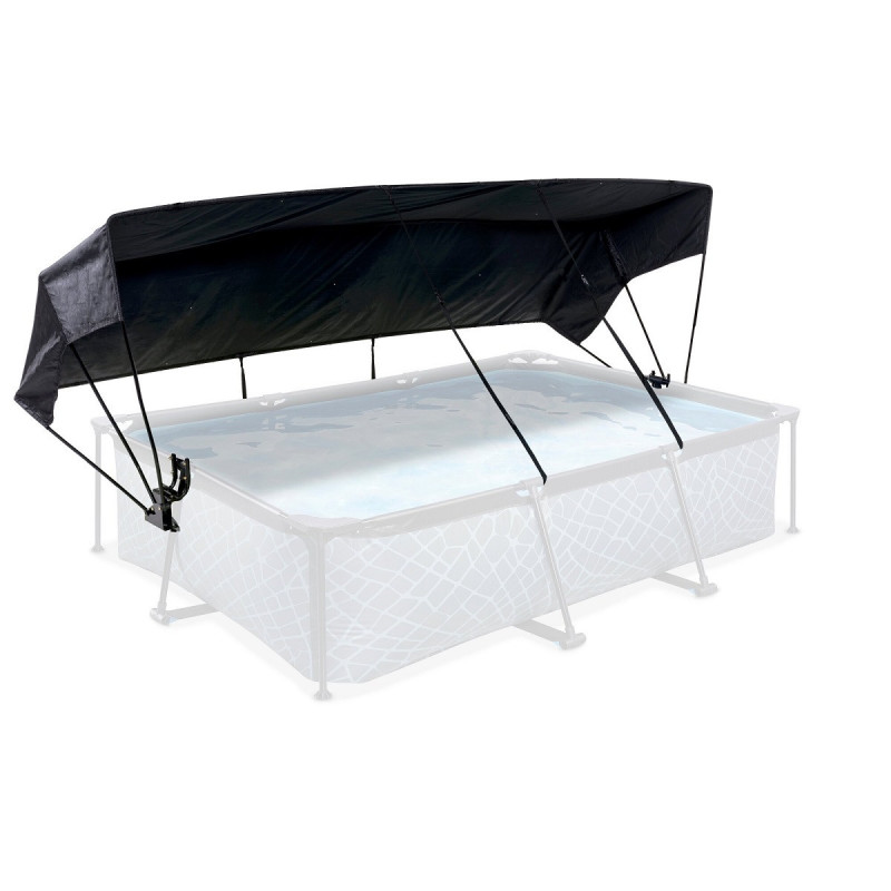 Voile d'ombrage de piscine hors sol rectangulaire 300x200cm – Exit Toys