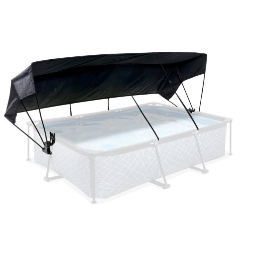 Voile d'ombrage de piscine hors sol rectangulaire 300x200cm – Exit Toys