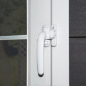 Fenêtre supplémentaire tirant droit blanche pour abri de jardin PREMIUM en bois composite Woodlife Garden