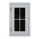 Fenêtre supplémentaire tirant gauche blanche pour abri de jardin PREMIUM en bois composite Woodlife Garden
