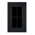 Fenêtre supplémentaire tirant droit anthracite pour abri de jardin PREMIUM en bois composite Woodlife Garden