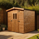 Abri Therma 3,24m² en bois thermo traité avec plancher - HABRITA