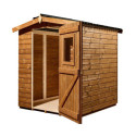 Abri Therma 3,24m² en bois thermo traité avec plancher - HABRITA