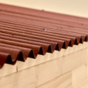 Abri de jardin en bois brut 5,05m² avec plancher - Habrita