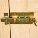 Abri de jardin en bois brut 4,28m² madriers 28mm - Habrita