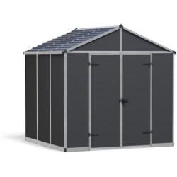 Abri de jardin RUBICON 5,4m² en aluminium et polycarbonate - Canopia by Palram