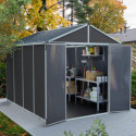 Abri de jardin RUBICON 7,2m² en aluminium et polycarbonate - Palram - Canopia