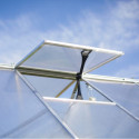 Serre Balance™ 11m² structure argent et panneaux hybrides – Canopia PALRAM