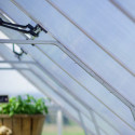 Serre Balance™ 22m² structure argent et panneaux hybrides – Canopia by Palram