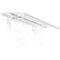 Auvent marquise en polycarbonate 6mm Bordeaux™ 2230 – Palram - Canopia