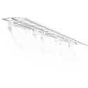 Auvent marquise en polycarbonate 6mm Bordeaux™ 6690 – Palram - Canopia