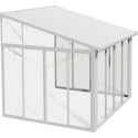 Véranda 300x305cm en aluminium blanc et polycarbonate 8mm Sanremo - Palram - Canopia