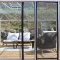Porte moustiquaire pour serre 70x180 cm cadre aluminium Lams - Finition brute