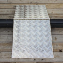 Lot de 2 rampes d’accès en aluminium larmé pour serre LAMS
