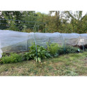 Serre chenille de jardin 1,3x5m en PE non armé 200 microns Serres Tonneau
