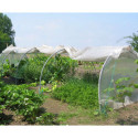 Serre chenille de jardin 1,3x5m en PE non armé 200 microns Serres Tonneau