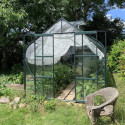 Système d’ombrage pour serres en aluminium laqué gris Carvi et Laurus 8,10m² - Lams