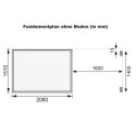 Petit abri de jardin en bois 3,26m² Merseburg 3 + appentis - Karibu