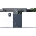 Portillon battant en alu moderne FANCY TIME 100x142cm - X-Metal