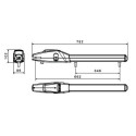 Kit de motorisation à vérins pour portail battant - Life Home Integration