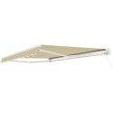Store banne électrique 350x250cm EASY toile polyester beige - X-METAL