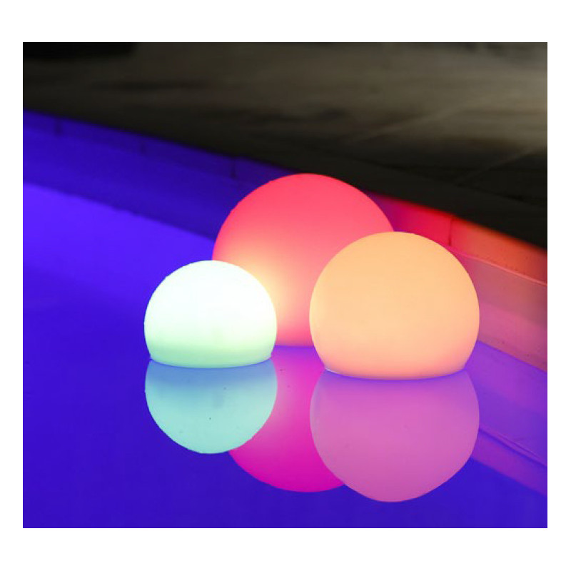 Boule solaire décorative diam. 20cm flottante ou à suspendre Multribright Ubbink