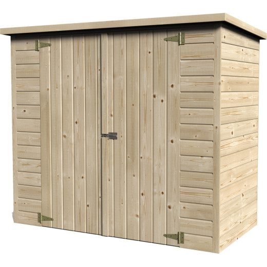 Abri à vélos Bike Box 1,88m² en bois massif  12mm – Décor et Jardin