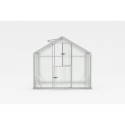Serre de jardin 14,3m² en aluminium et polycarbonate 6mm Sanus L15 – Gampre