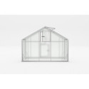 Serre de jardin 8,41m² en aluminium et polycarbonate 6mm Sanus XL9 – Gampre