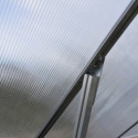 Serre de jardin en alu et polycarbonate 14,7m² Essence™ Silver – Canopia by Palram