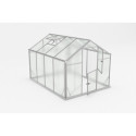 Serre de jardin 6,5m² en aluminium et polycarbonate 6mm Sanus UP! L7 – Gampre
